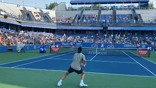 Rafael Nadal Practice Match Warm-up Against Grigor Dimitrov (Citi Open 2021)