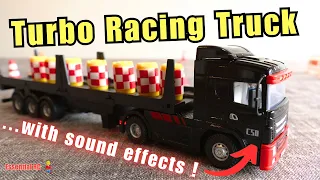 DRIVE TEST ! Turbo Racing 1:76 C50 Radio Control RC Semi Truck