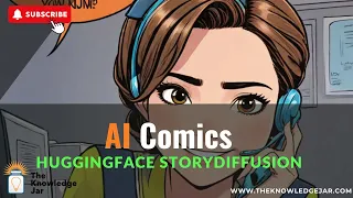 AI Comic Generator using Huggingface StoryDiffusion