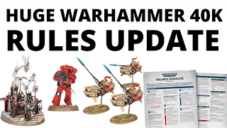 ENORMOUS 40K Rules Changes: Each Army in the January Balance Dataslate
