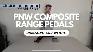 PNW Composite Mountain Bike Pedals Unboxing and Weight