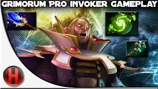 Grimorum Pro Invoker Gameplay Dota 2