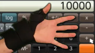 How I broke my hand playing Calculator for Nintendo Switch