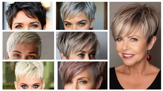 #1Top Trendy Short Under Haircuts With Awesome Hair Dye Colours Ideas For Women/Pixie Bob Haircut