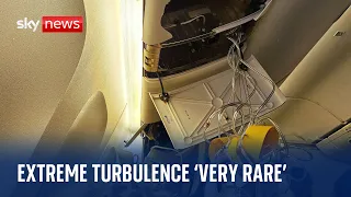 Commercial pilot Chris McGee says 'extreme turbulence is phenomenally rare'