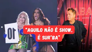 Cantor Leonardo detona show de Madonna no Rio