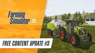 More CLAAS for Farming Simulator 20: Free Content Update #3!