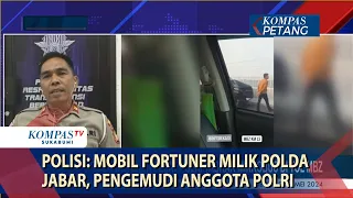 Mobil Dinas Polda Jabar Tabrak Mikrobus di Tol MBZ, Polisi: Penggemudi Anggota Polri Mengaku Ngantuk