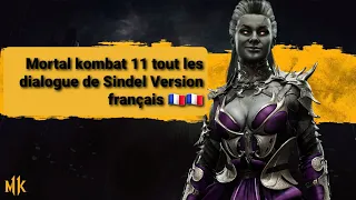 Mortal kombat 11 tous les dialogue de Sindel  Version français 🇨🇵🇨🇵