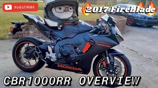 Honda CBR1000RR with TOCE exhaust