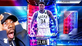 PULLING PINK DIAMOND GIANNIS In PLAYOFFS PACK OPENING! NBA 2K Mobile Season 4