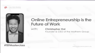 Online Entrepreneurship is the Future of Work