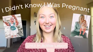 I DIDN’T KNOW I WAS PREGNANT UNTIL IN ACTIVE LABOR | teen mom story time