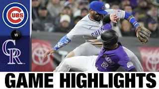 Cubs vs. Rockies Game Highlights (4/14/22) | MLB Highlights