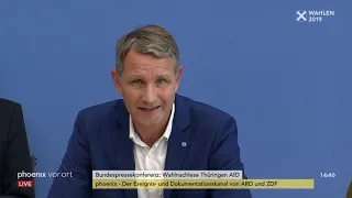 Wahlnachlese der AfD nach der Landtagswahl in Thüringen am 28.10.19