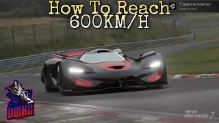 Gran Turismo 7: How To Reach 600km/h - Speed Archdemon Trophy Guide