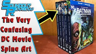 The Very Confusing DC Animated Movie Blu-Ray Spine Art [Soundout12]