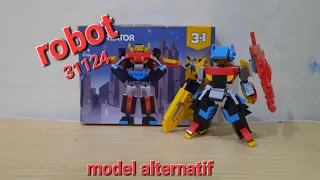 lego creator 31124 alternative build robot mech