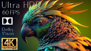 4K HDR 120fps Dolby Vision with Animal Sounds (Colorfully Dynamic) #24