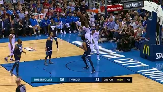 Oklahoma City Thunder  vs  Minnesota Timberwolves Full Game Highlights  22  Oct. 2017-18 NBA Season