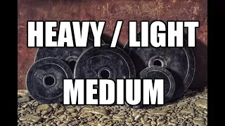 Heavy/Light/Medium Programming