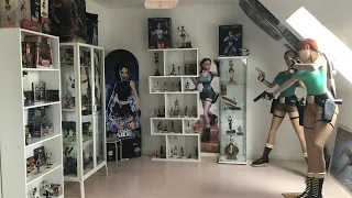 Laura vous présente sa collection de figurines et statues de Lara Croft !