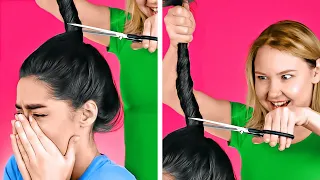 Crazy Hair Transformations || Cool Hairstyles And Hair Hacks