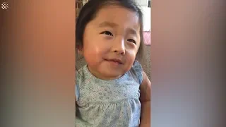 Adopted girl and her mother discuss when they first met. Cuteness Overload!