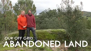 Autumnal TOUR of our OFF GRID abandoned wild farm LAND