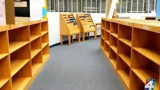 Substitute teacher fired over video of empty bookshelf, DCPS says video doesn’t show the full story