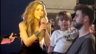 Shakira con Gerard & Sasha - Antologia (Live in Barcelona, July 7 - El Dorado World Tour) HD