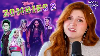 DISNEY ZOMBIES 2 | Vocal Coach Reacts