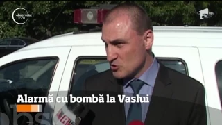 A fost ameninţare cu bombă la Vaslui, lângă Spitalul Judeţean