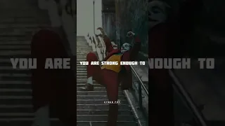 STANDING ALONE DOESN'T MEAN🔥☝️#quotes #shorts #motivation Joker Whatsapp Status | Attitude Status