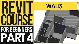 Revit Course for Beginners – Revit Tutorials to Learn BIM Fast | Part 4 - Walls