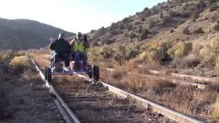 Rail Riding in Ely Nevada