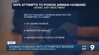 Wife of DM Airman accused of pouring bleach into husband's coffee