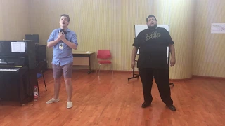 O Mimi tu piu non torni (rehearsal)