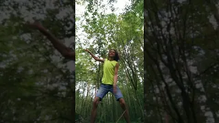 ВДОХновляйСя!!! 😃 Разминка в парке😍🌱🌲🌳☀️