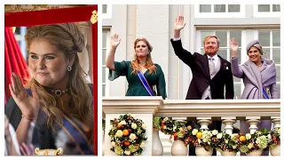 Princess CATHARINA AMALIA joined KING WILLEM-ALEXANDER and QUEEN MÁXIMA for Prinjesdag 2022