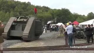 Apedale Valley Light Railway Tracks to the Trenches Event