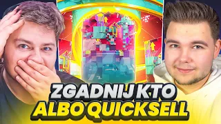 ZGADNIJ KTO albo QUICKSELL vs @PLKD PACZKA ZA 500.000 COINSÓWW! FIFA 23 ULTIMATE TEAM