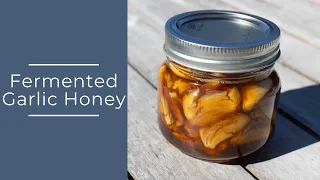 Boost Your Health with Fermented Garlic Honey
