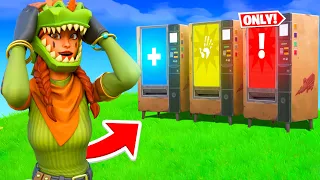 The VENDING MACHINE LOOT *ONLY* Challenge in Season 2!