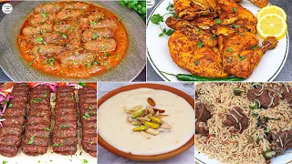 Complete Dawat Menu For Eid By Cooking With Passion, Traditional Recipes, Kabab Masala, Pulao, Roast