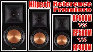 Klipsch RP600M [VS] RP500M [VS] RP400M - Sound Comparison with Yamaha A-S501 Integrated Amplifier