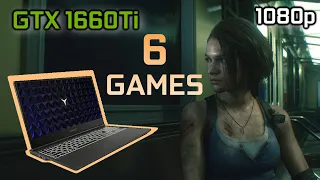 #5 6 Games tested in 1080p | GTX 1660 Ti & I5 9300h - Lenovo Legion Y540