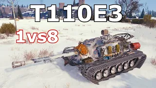 World of Tanks T110E3 - 11 Kills 10,3K Damage ( 1vs8 )