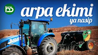 Arpa Ekimi, Yatmayan Arpa Ekimini Yaptık. Mibzerle Arpa Ekimi Nasıl Yapılır? Ya Nasip (tarım/2)