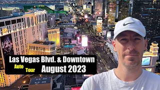 202 - Las Vegas Livestream - Las Vegas Strip & Downtown im August 2023